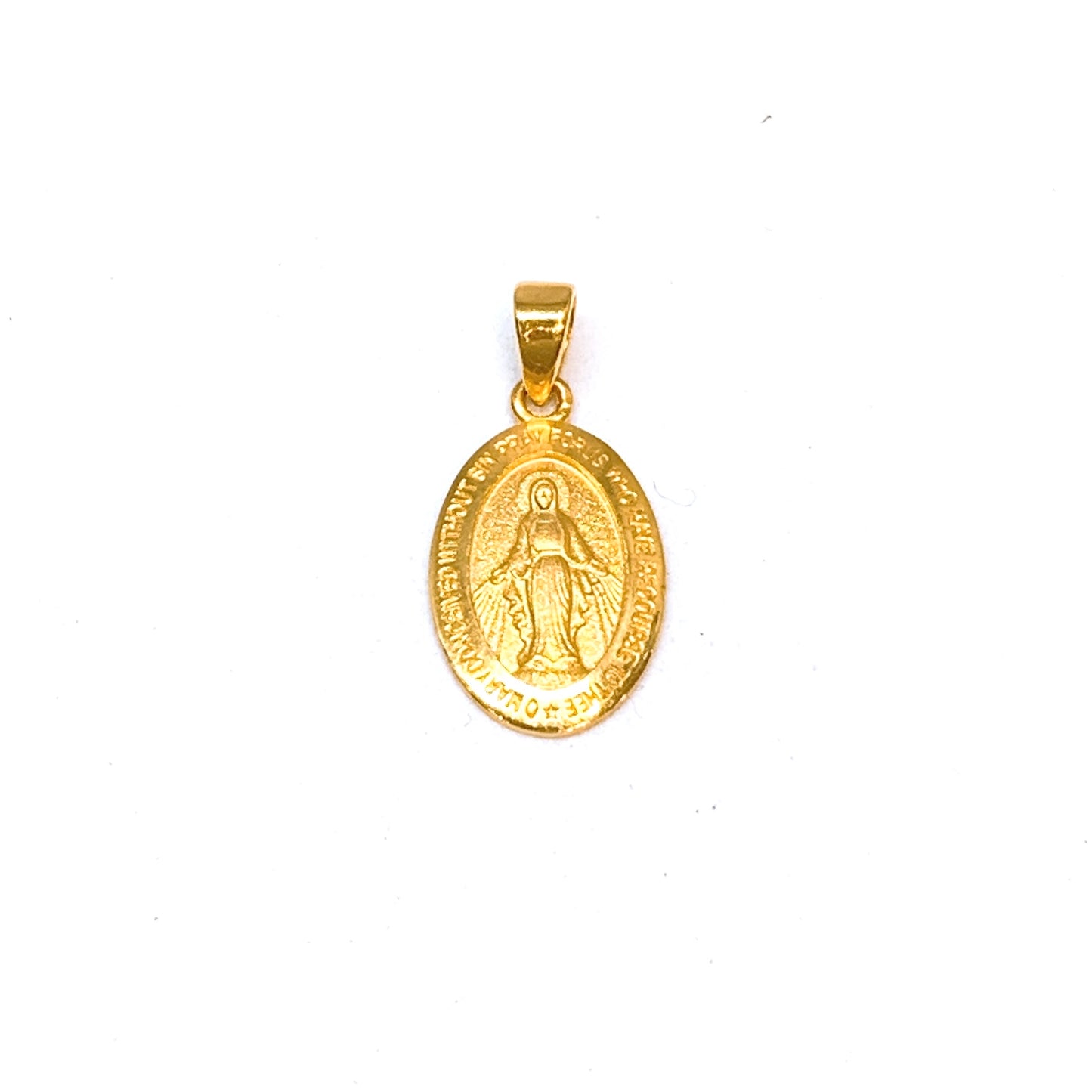 Miraculous Medal Pendant - Matte