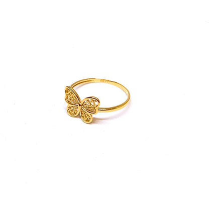 Dainty Butterfly Ring