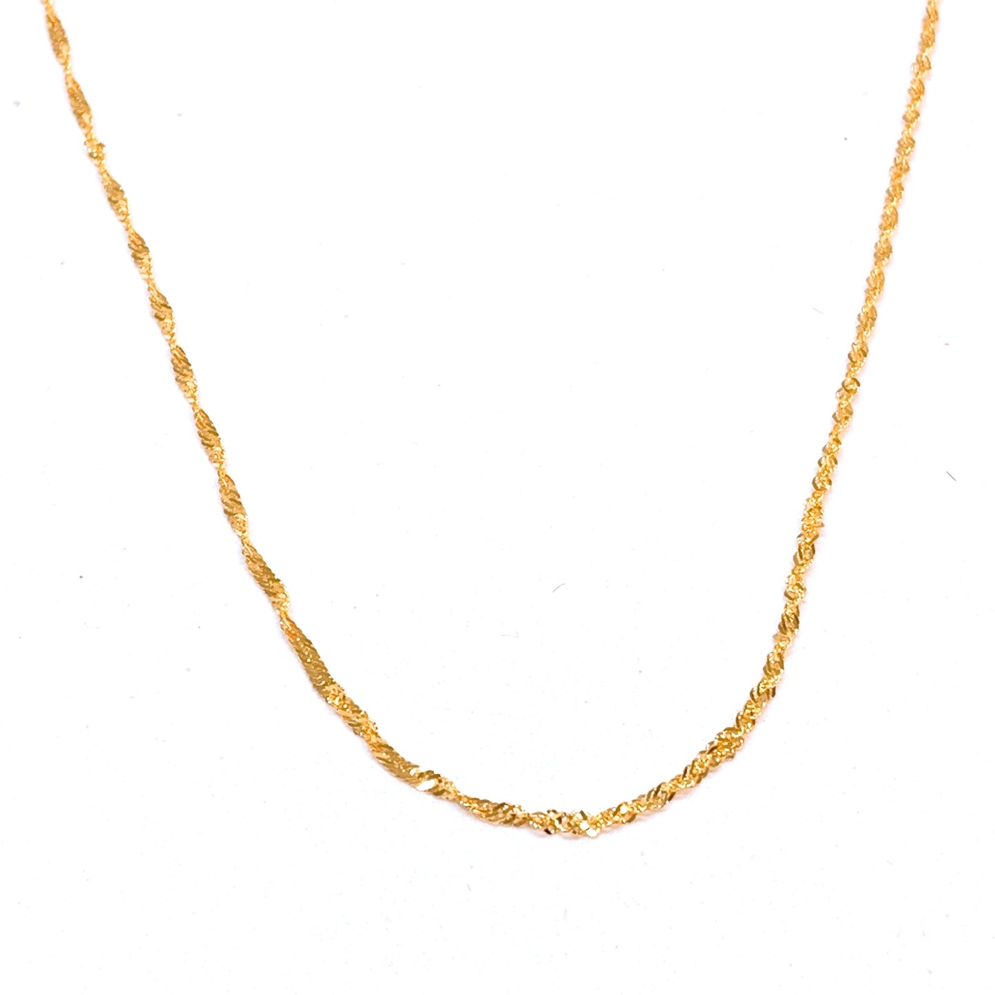 Solid Ripple Chain - Lobster Hook ( Assorted Length & Thickness )