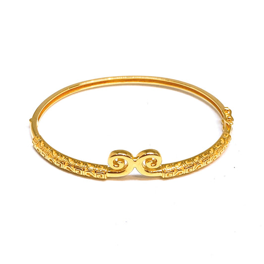 Sun Wu Kong Fillet Bangle - Oval