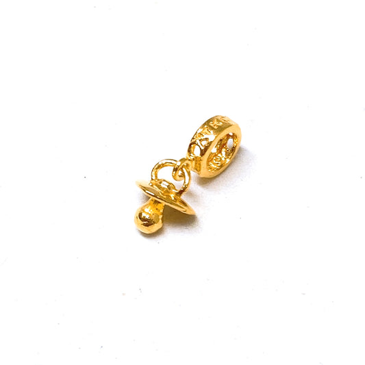 Heart Pacifier Dangling Charm