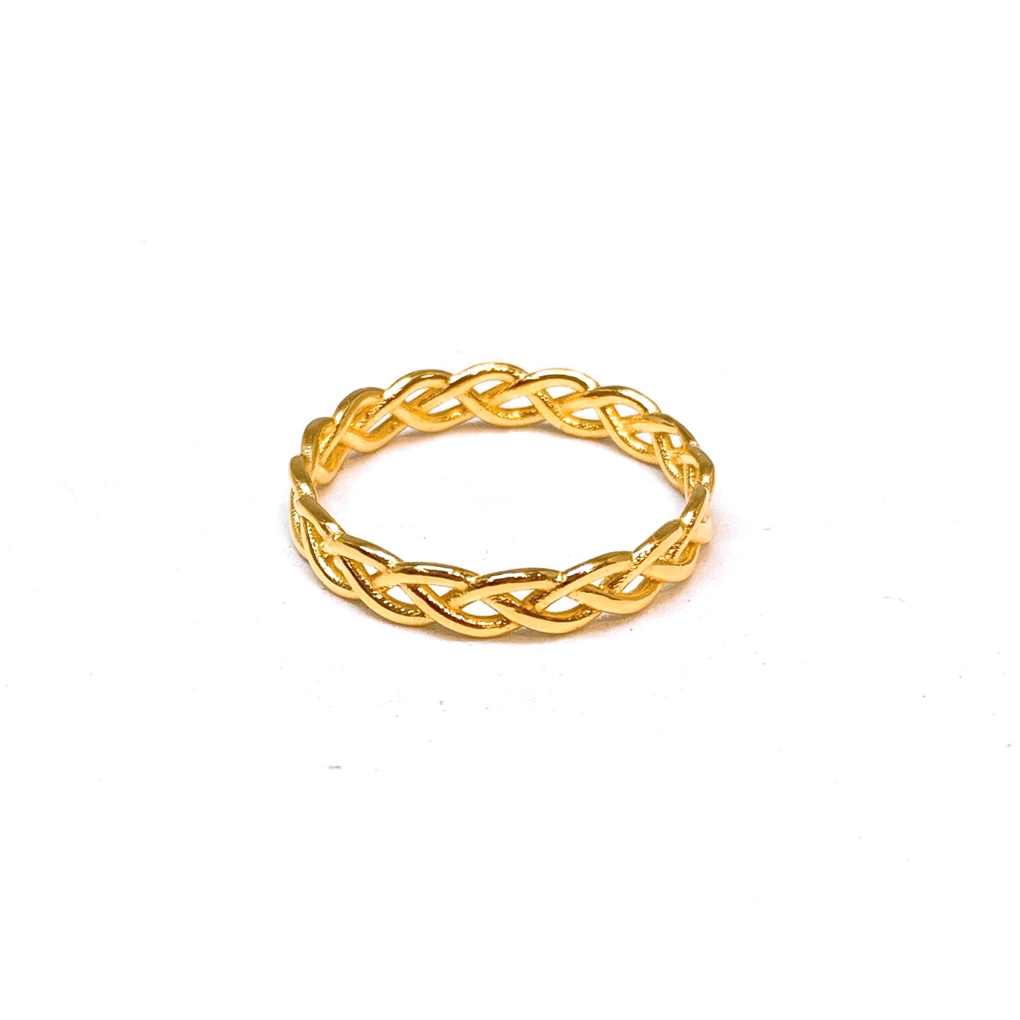 Woven Dainty Ring
