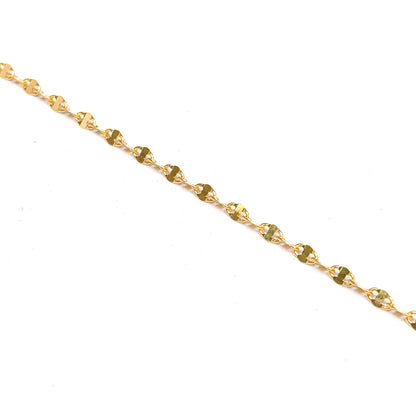 Dainty Sequin Disc Bracelet