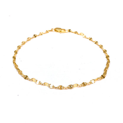 Dainty Sequin Disc Bracelet