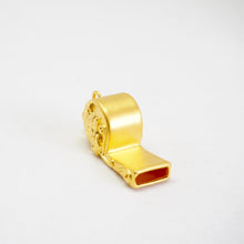 Golden Whistle Pendant