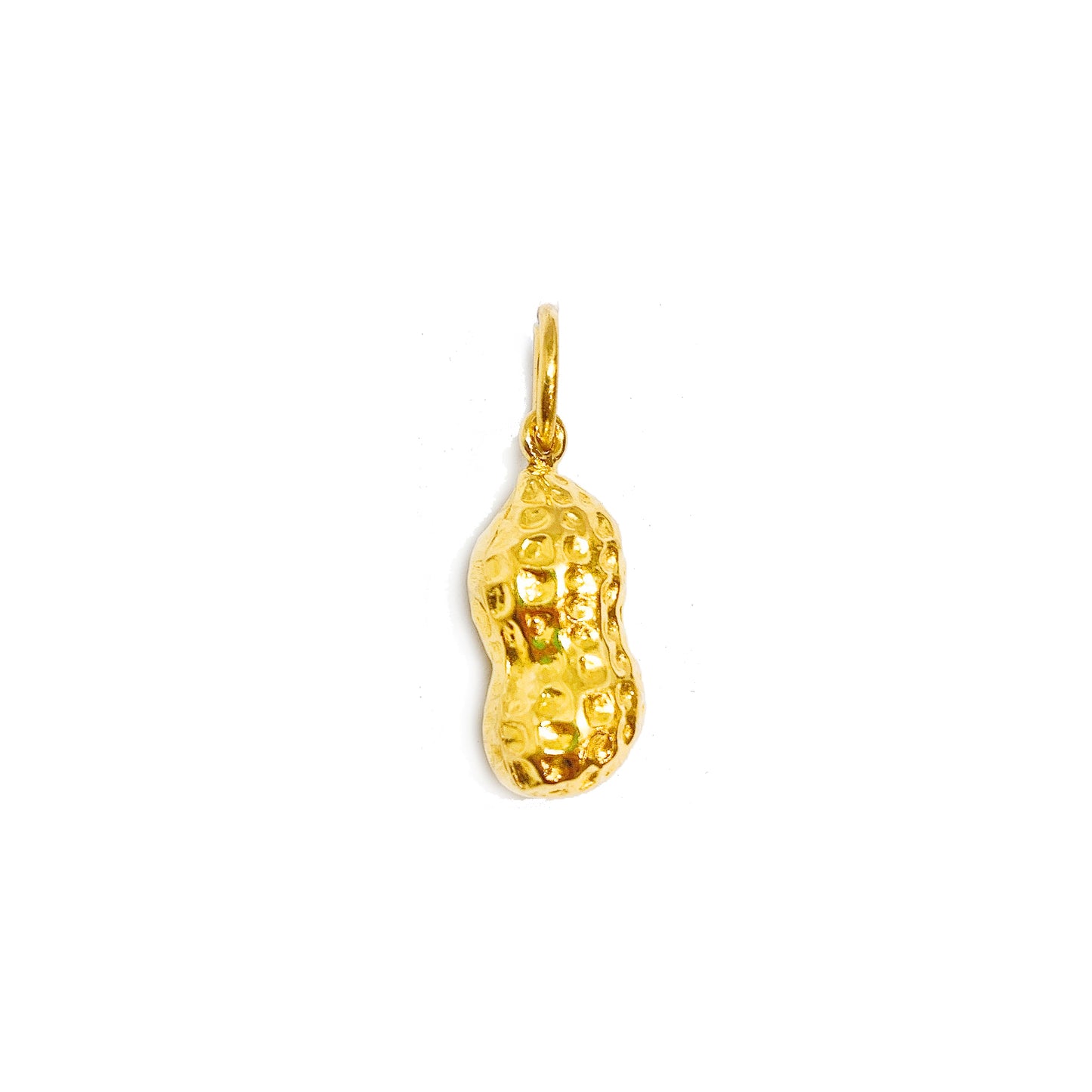 3D Polished Peanut Pendant