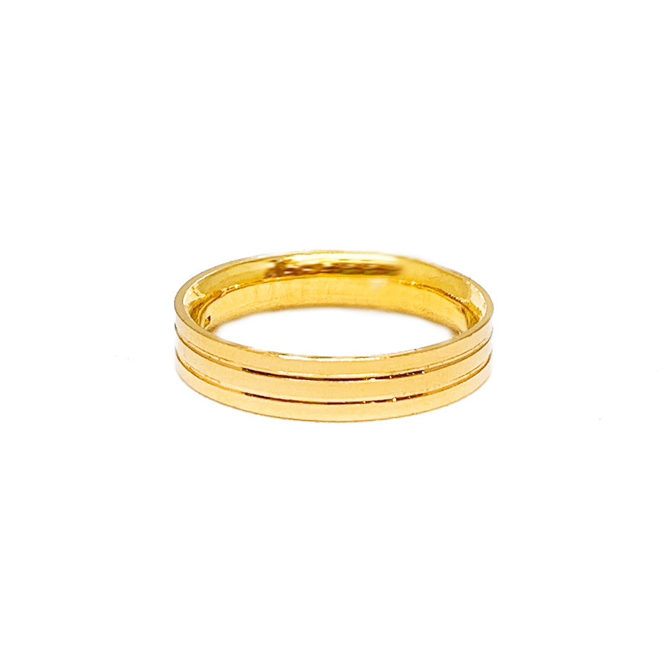 Kin Rings Lined Comfort Ring – Kin Jewellery