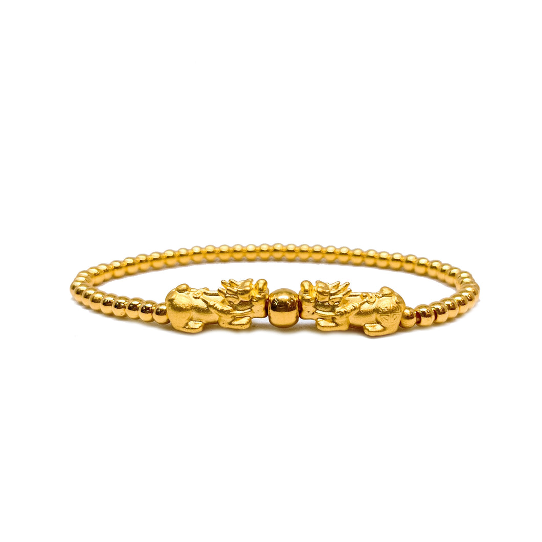 Pure Gold Pixiu Bracelet V2