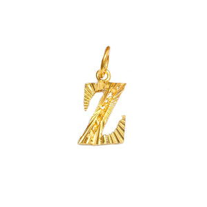 Initial Pendant - Alphabet Z