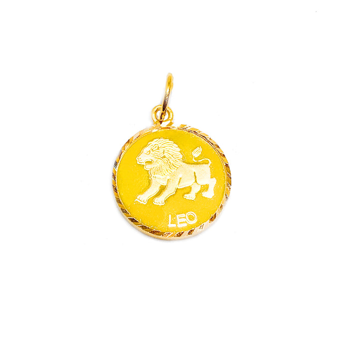 Horoscope Medallion Pendant - Leo