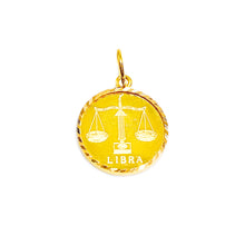 Horoscope Medallion Pendant - Libra